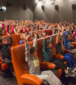 Séance scolaire La Prophétie des Grenouilles ©Philippe Berth