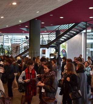 Le public dans l'attente de Sing Street