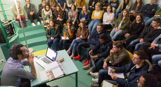 Atelier analyse filmique à la médiathèque benjamin rabier ©p
