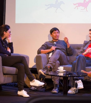 Sous le chapiteau, Jon Nguyen et Aslaug Holm